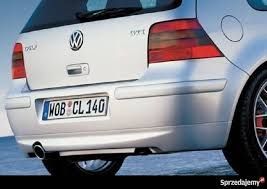 VW GOLF IV 4 gti JUBILEUSZ dokladka tyl tuning