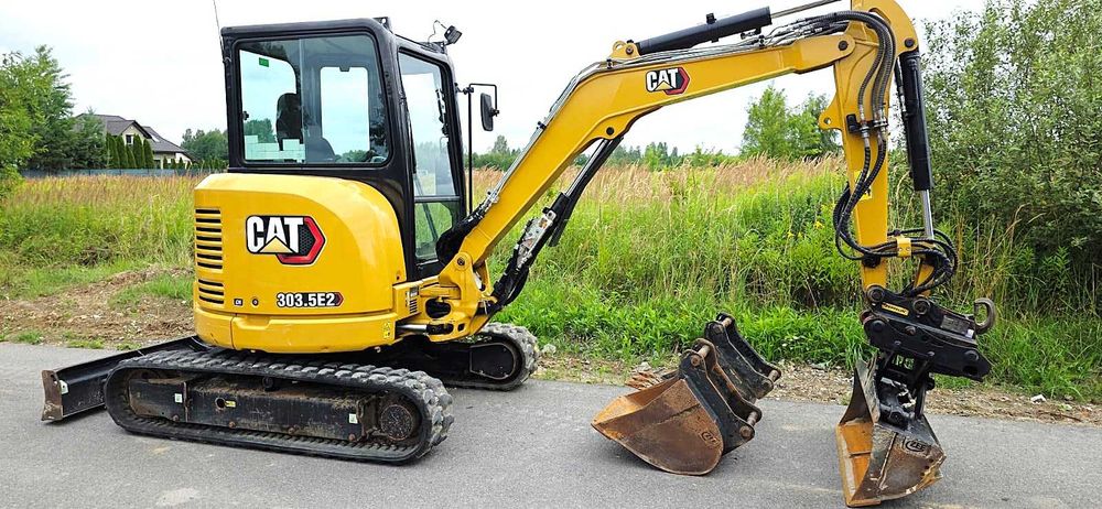 Cat 303,5 - 2021rok /  Cat 303, Cat 304, Cat 305, Caterpillar 303