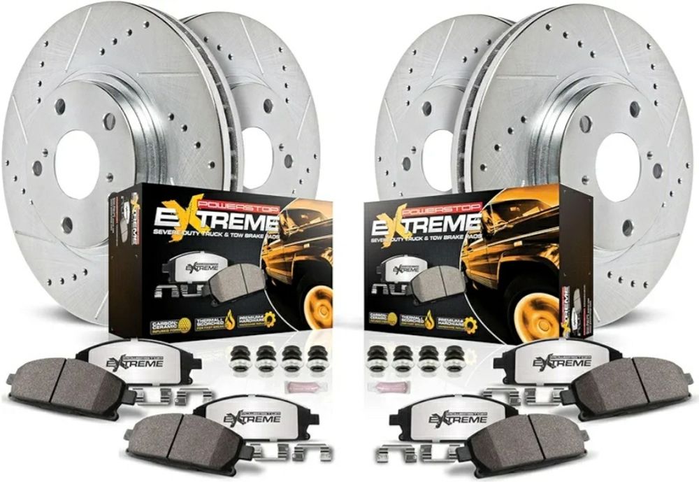 Топові гальмівні Power Stop EBC DBA  диски колодки