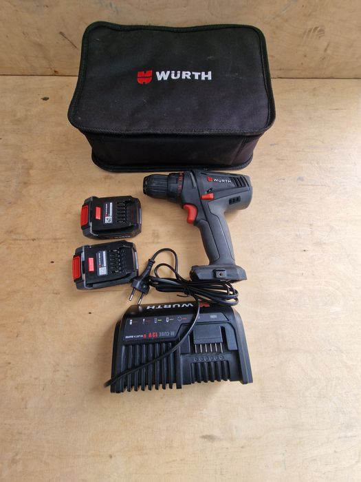Wiertarko-wkrętarka Firmy WURTH ABS 12 Compact  2 x bateria