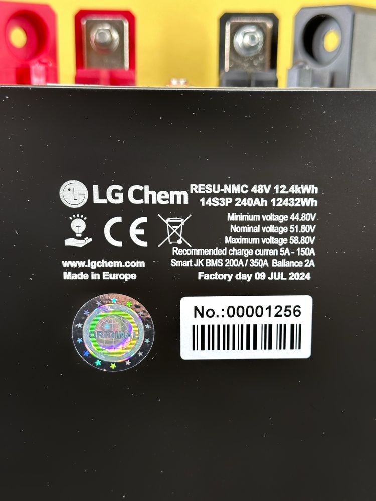 Акумулятор LG Chem 14S2P 160Ah 8.3kWh BMS Smart для 48V інверторів