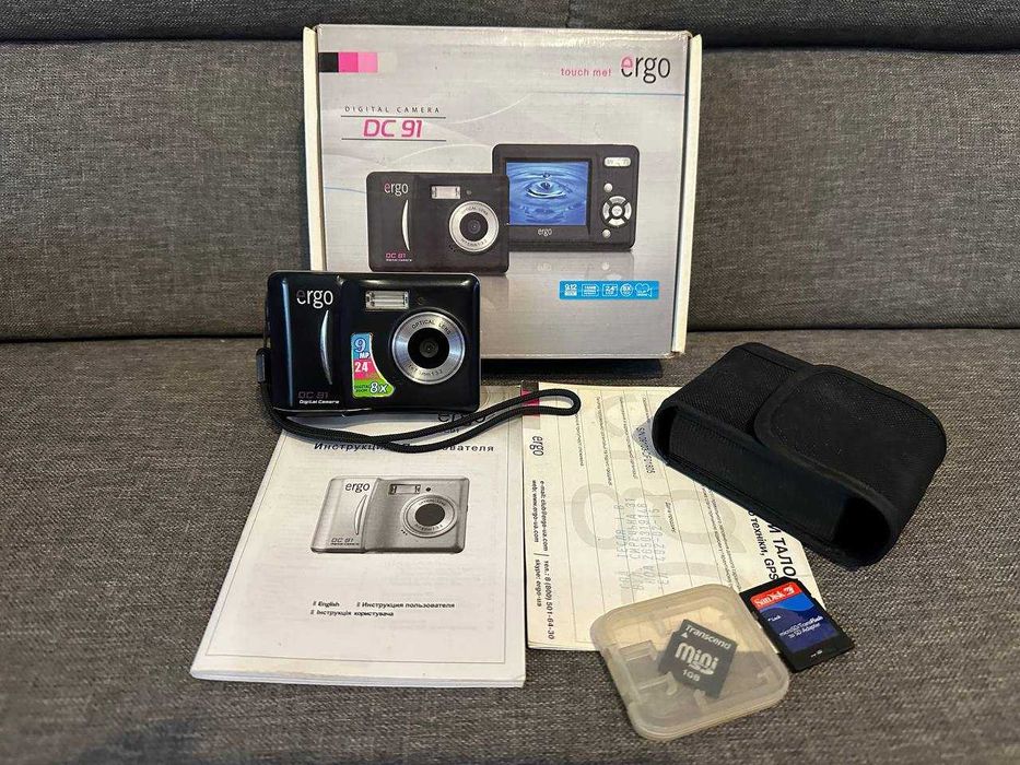 Цифровой фотоаппарат Ergo DC 91