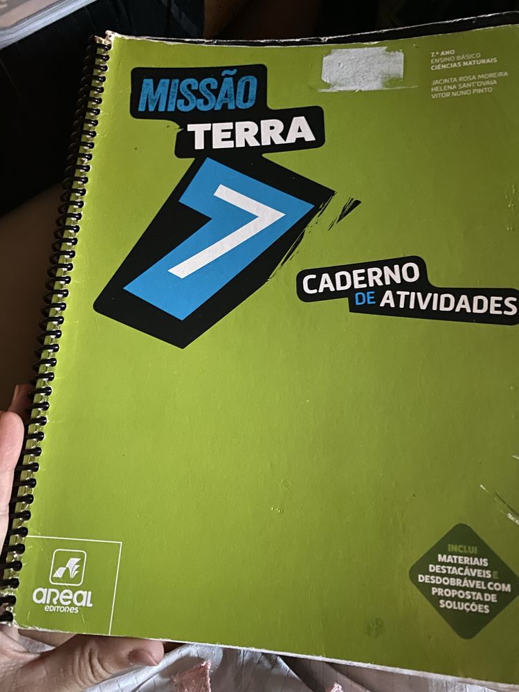 Missão Terra 7 Caderno de Atividades