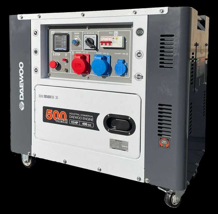 Agregat Prądotwórczy Daewoo DDAE10500DSE-3G Diesel do 8,1kv