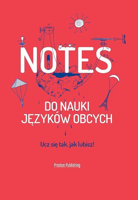 Notes Do Nauki Języków Obcych (Czerwony) Preston Publishing