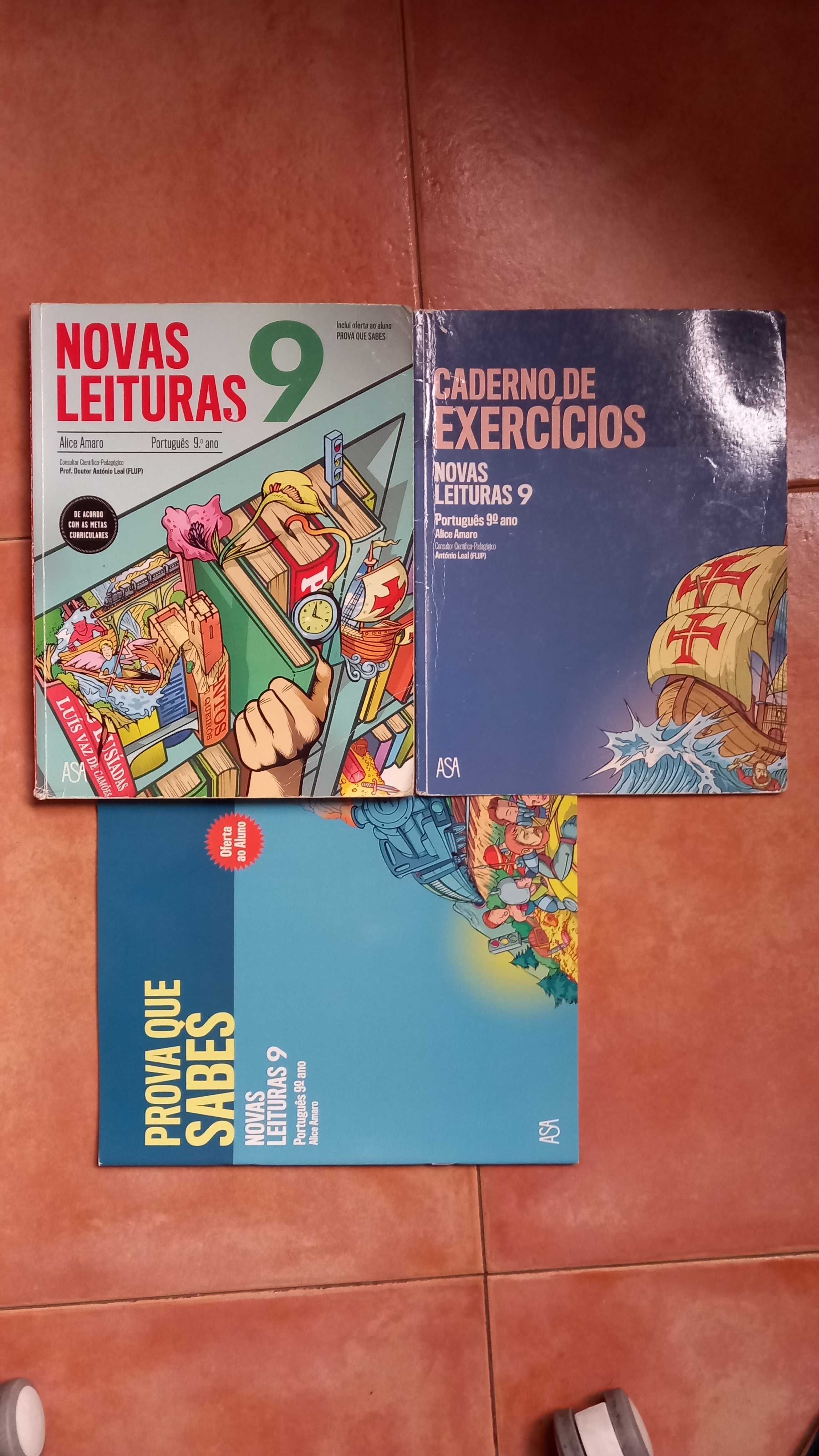 Manual de português "novas leituras 9"