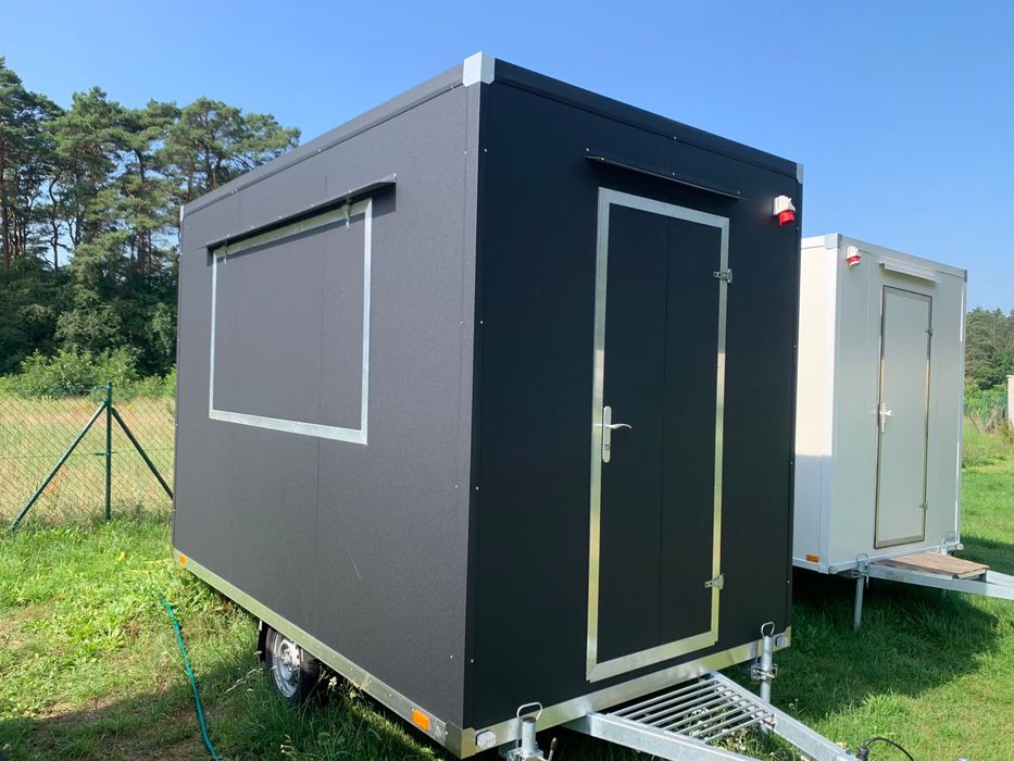 Przyczepa gastronomiczna 3,5m wynajem