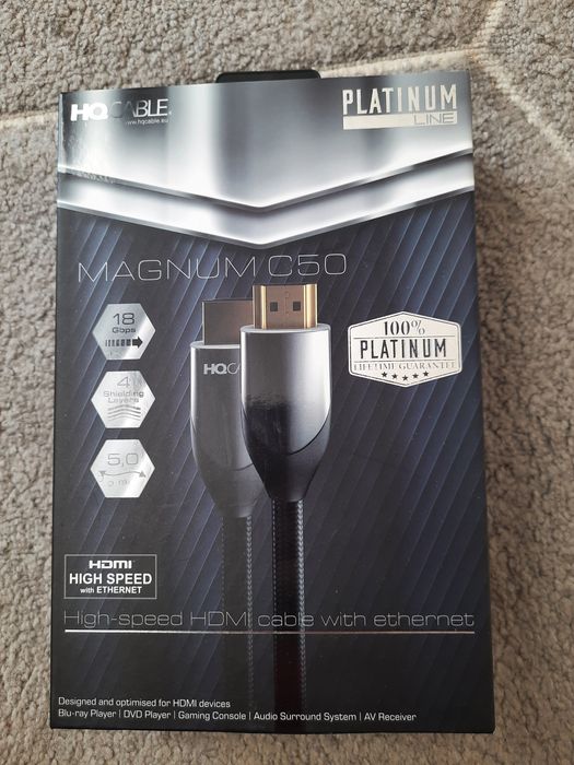 Bardzo dobrej jakości kabel HDMI