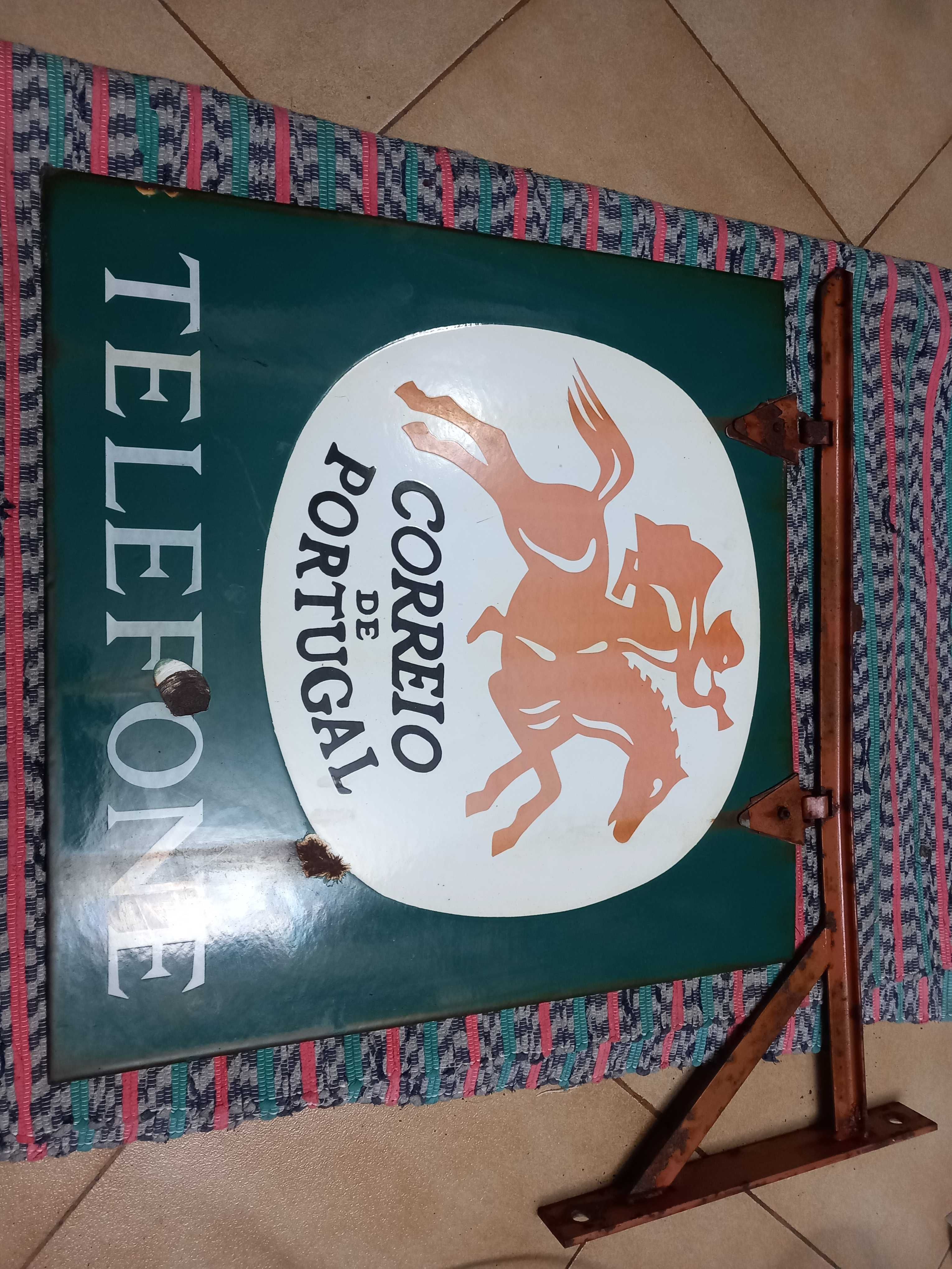 Chapa esmalte ctt com suporte