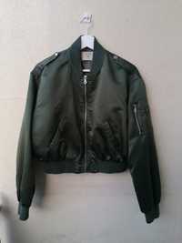 Bomber jacket curto