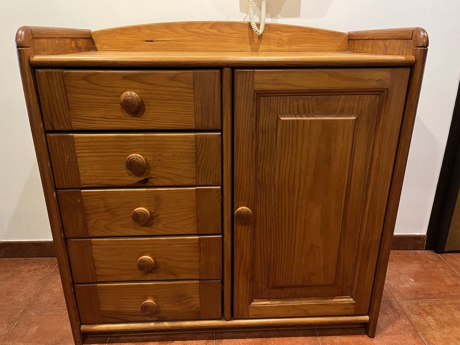 Coómoda, muda fraldas