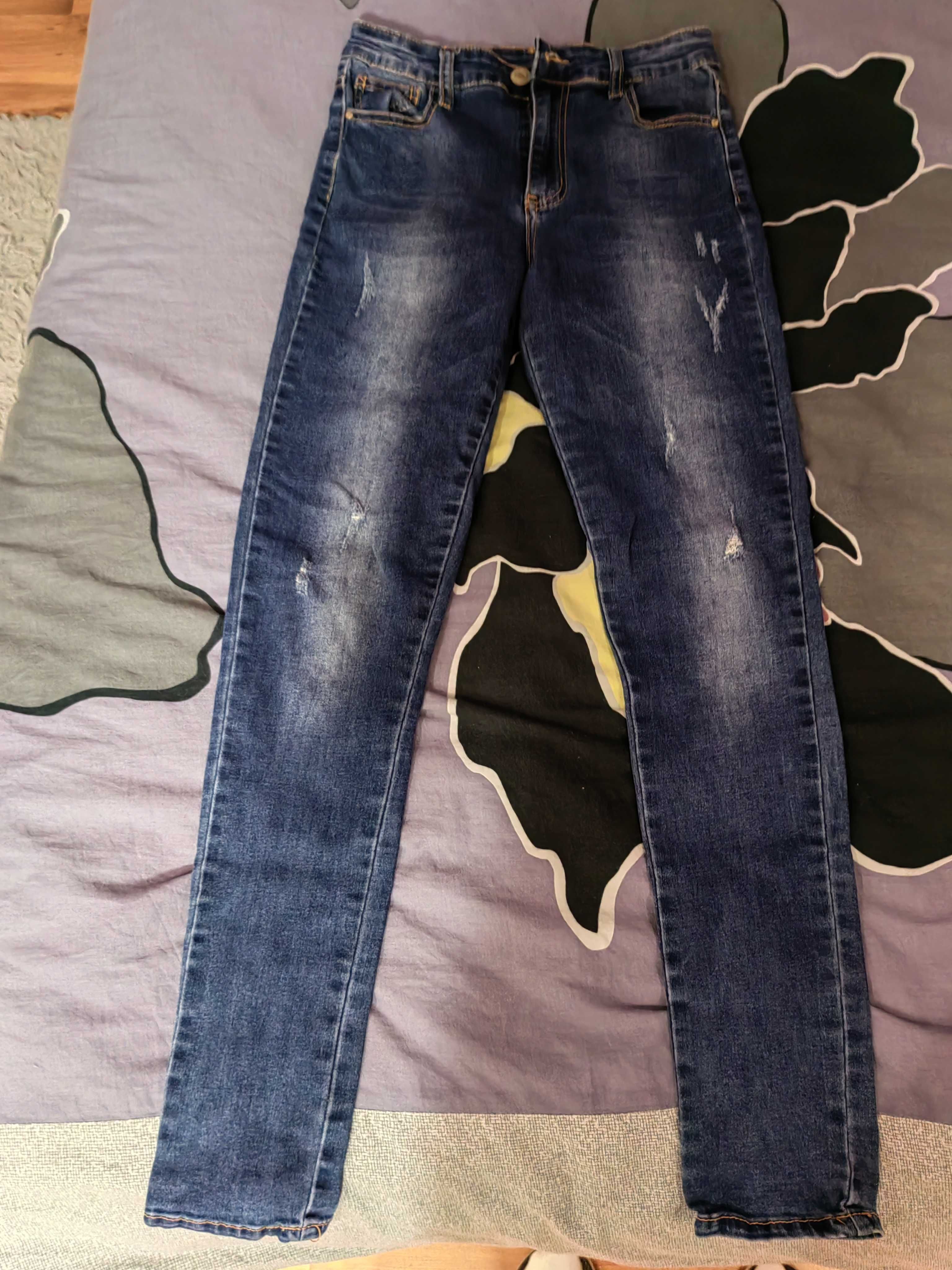 Okazja 6 par spodni damskich jeansowych