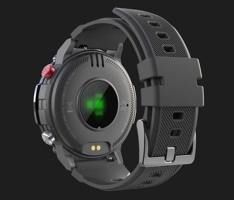 Wojskowy Zegarek Męski Smartwatch Pulsometr Rozmowy PL METALOWY