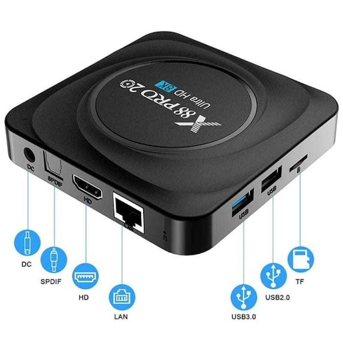 [NOVO] Box X88 Pro 20 4GB RAM 32GB ROM 4K Android 11