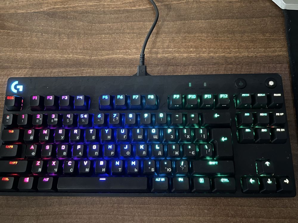 Ігрова механічна клавіатура Logitech G PRO Mechanical Gaming Keyboard