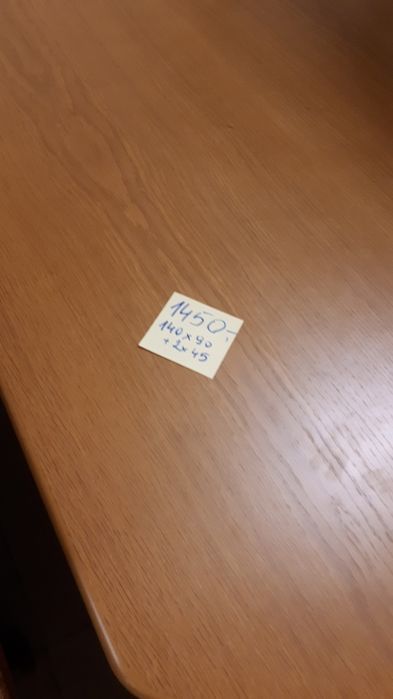 Stół drewniany holenderski jasny rozkładany jasny solidny DOWÓZ