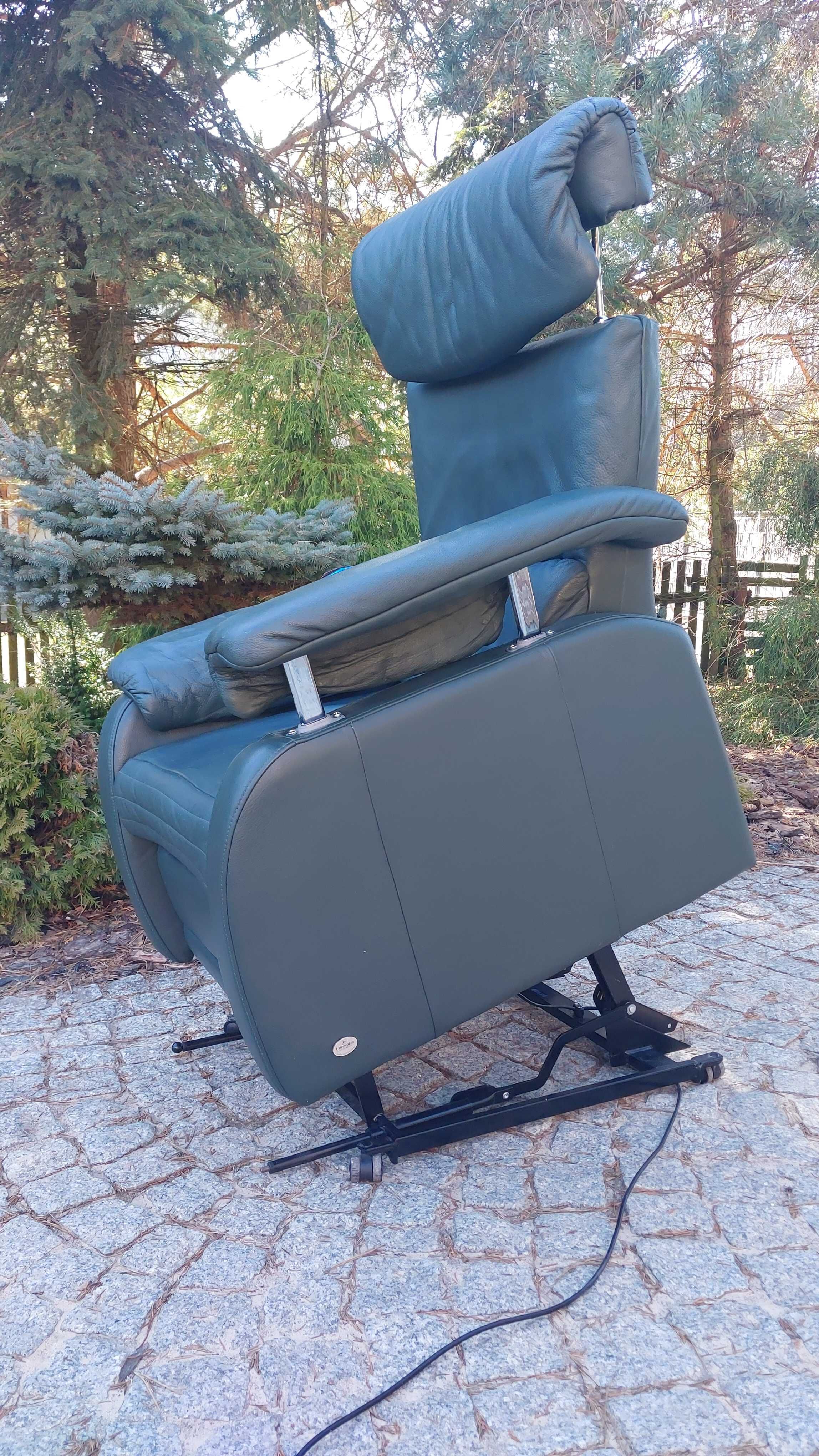 fotel HIMOLLA rozkładany z funkcją relax FULL OPCJA pilot pionizacja
