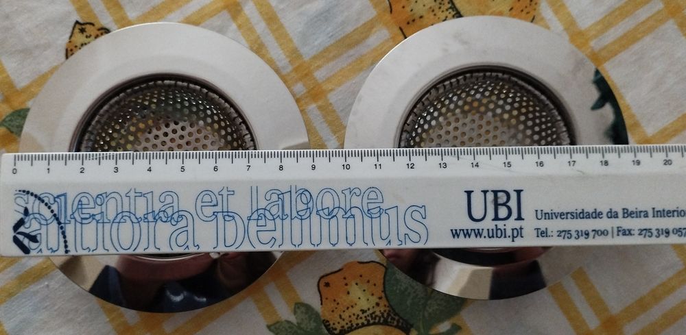 Filtro aço inoxidável para lava loiça