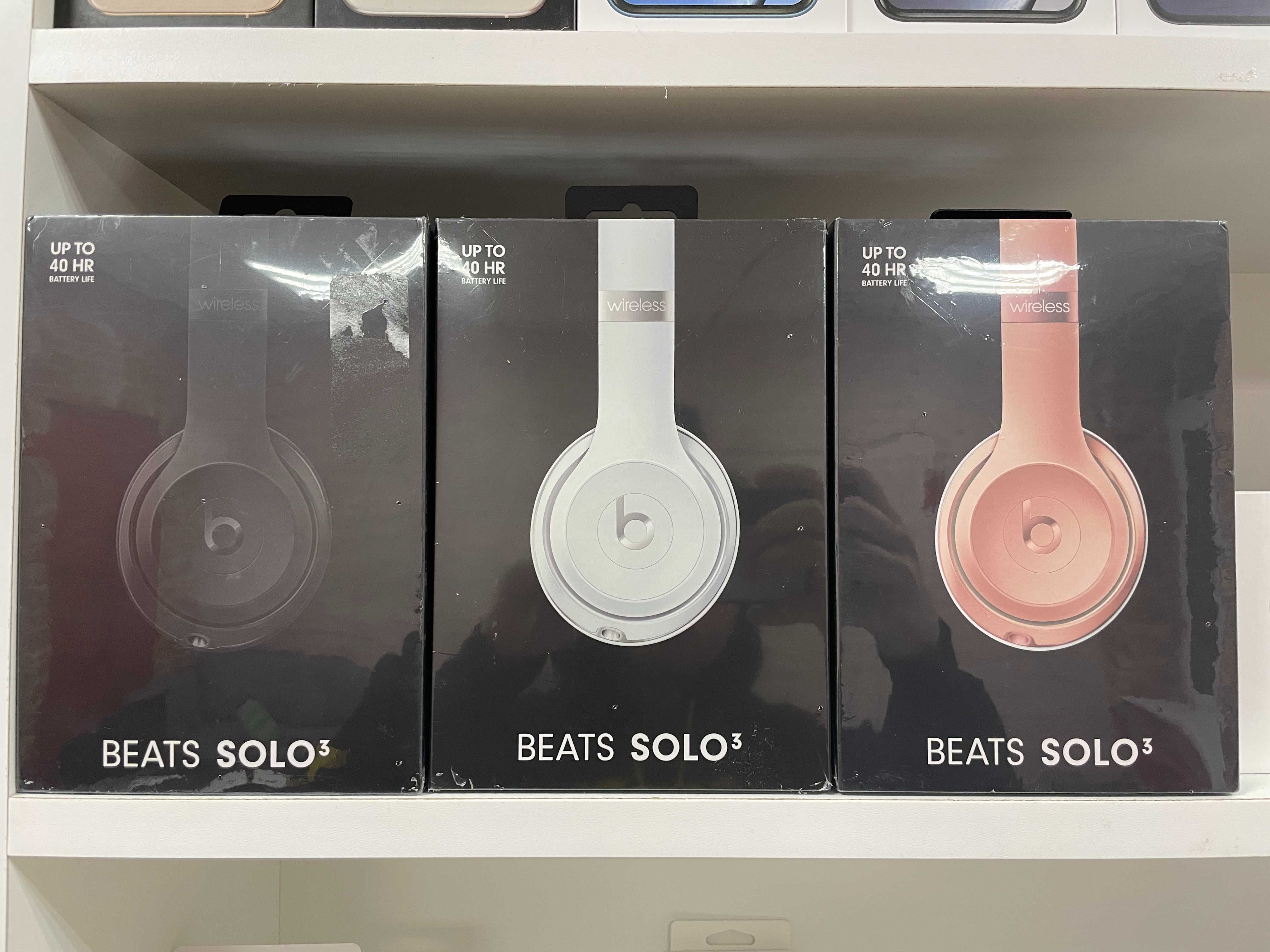 НОВІ Beats by Dr. Dre Solo3 Wireless Black/Silver/Rose Gold ГАРАНТІЯ!