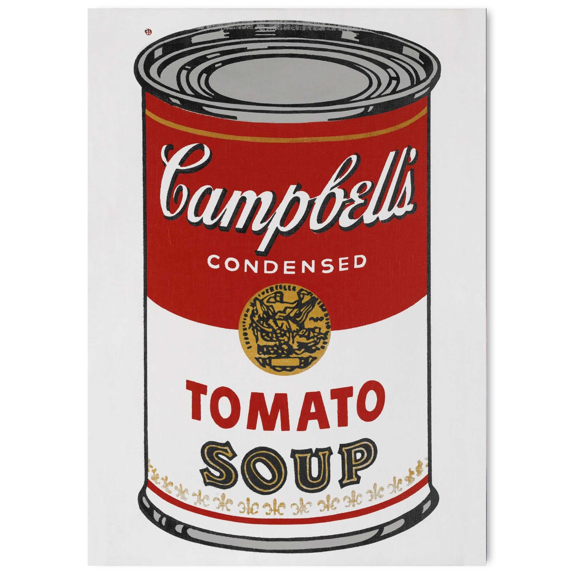 Andy Warhol tomato soup plakat pop-art 50x70