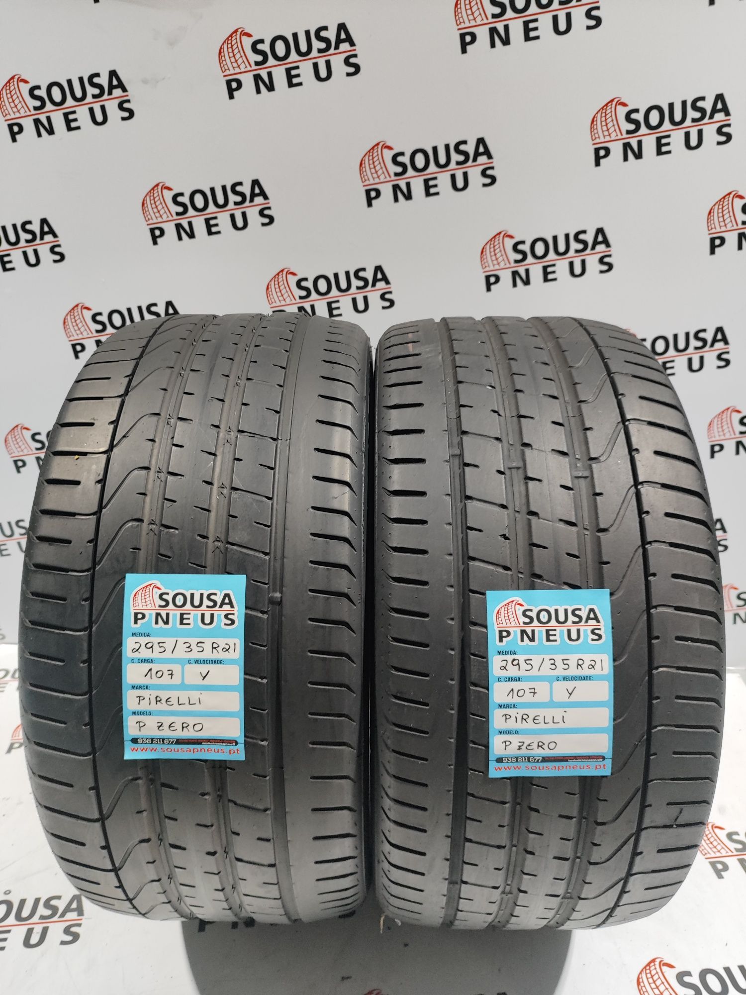 2 pneus semi novos 295-35R21  107y Pirelli - Oferta dos Portes