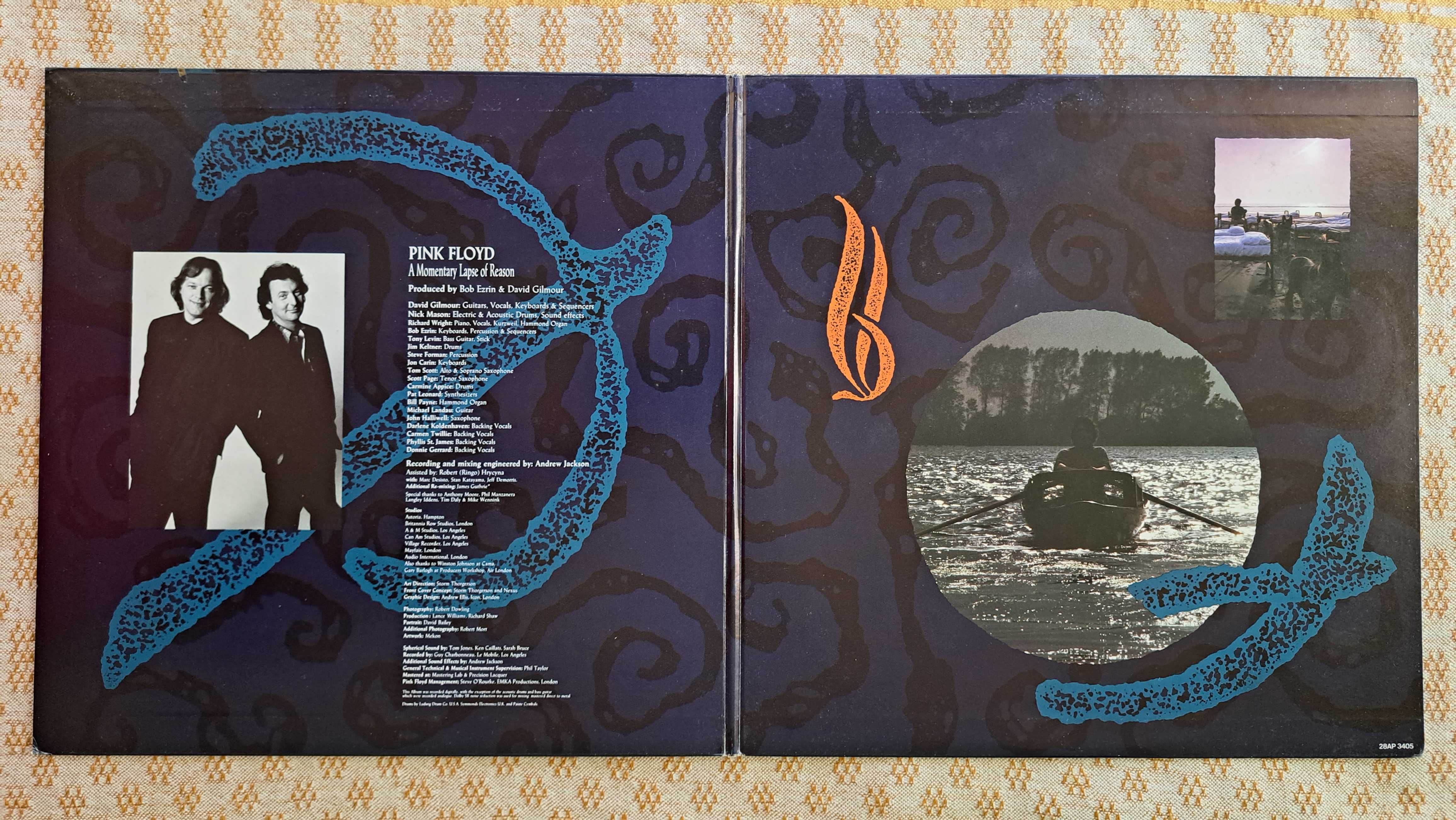 Pink Floyd A Momentary Lapse Of Reason Oct 10, 1987 Japan (EX+/EX)