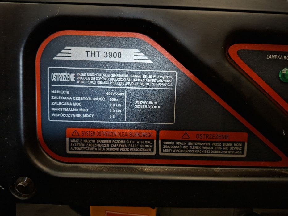 Generator prądu agregat Kruzer 3 fazy 2,8kW