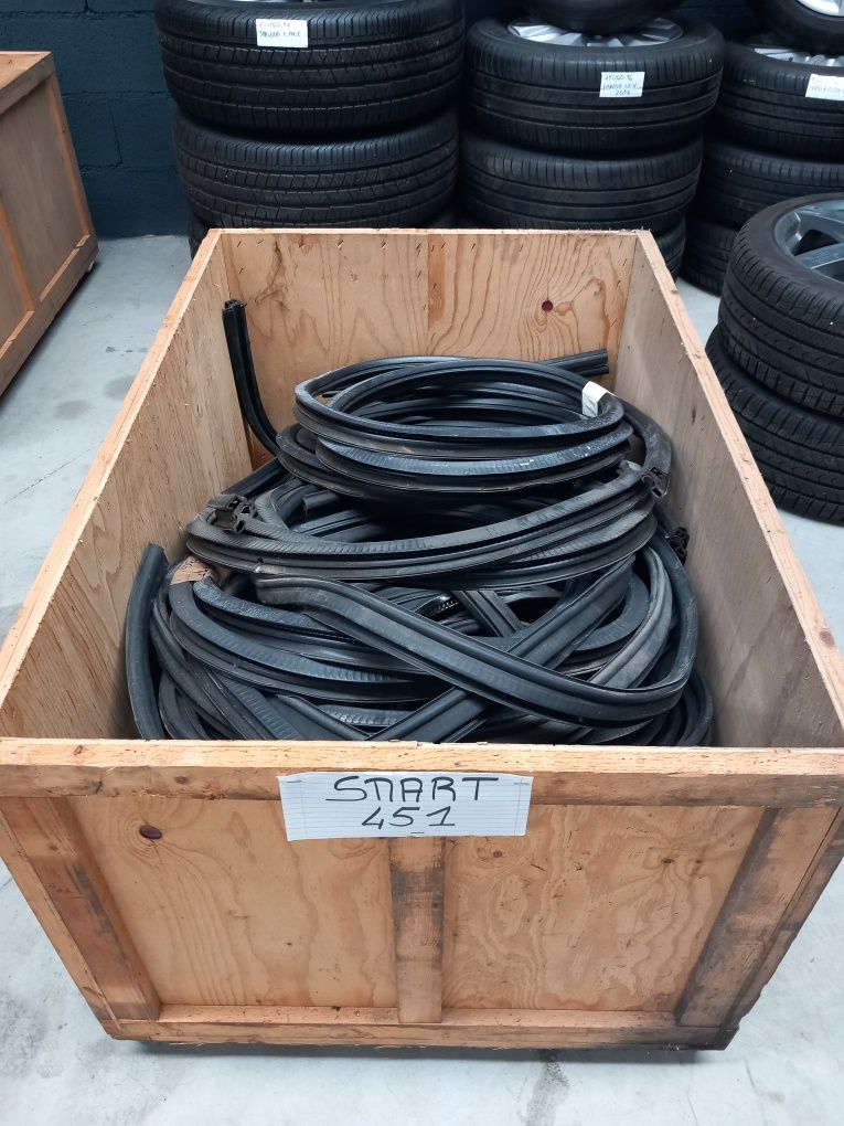 Borrachas portas e mala Smart 451