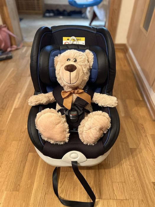 Fotelik samochodowy Caretero Defender Plus Isofix Niebieski 0-18Kg