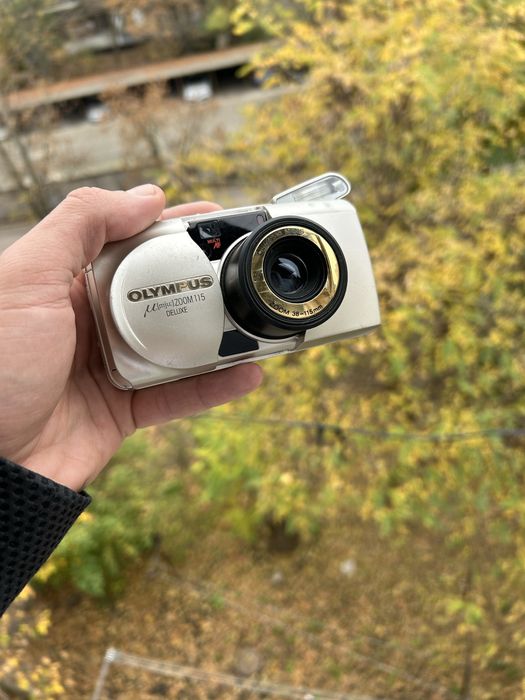 пленочный фотоаппарат Olympus μ[mju:] ZOOM 115 DELUXE.