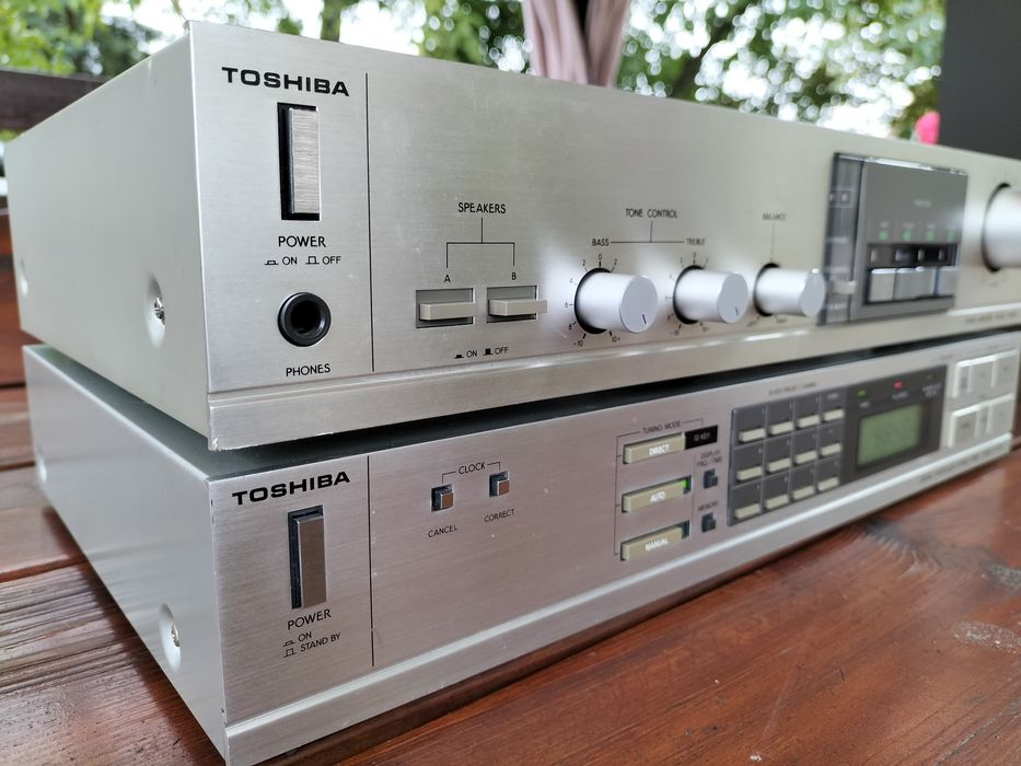 Toshiba SB-m22 + tuner st-s30 wieża vintage