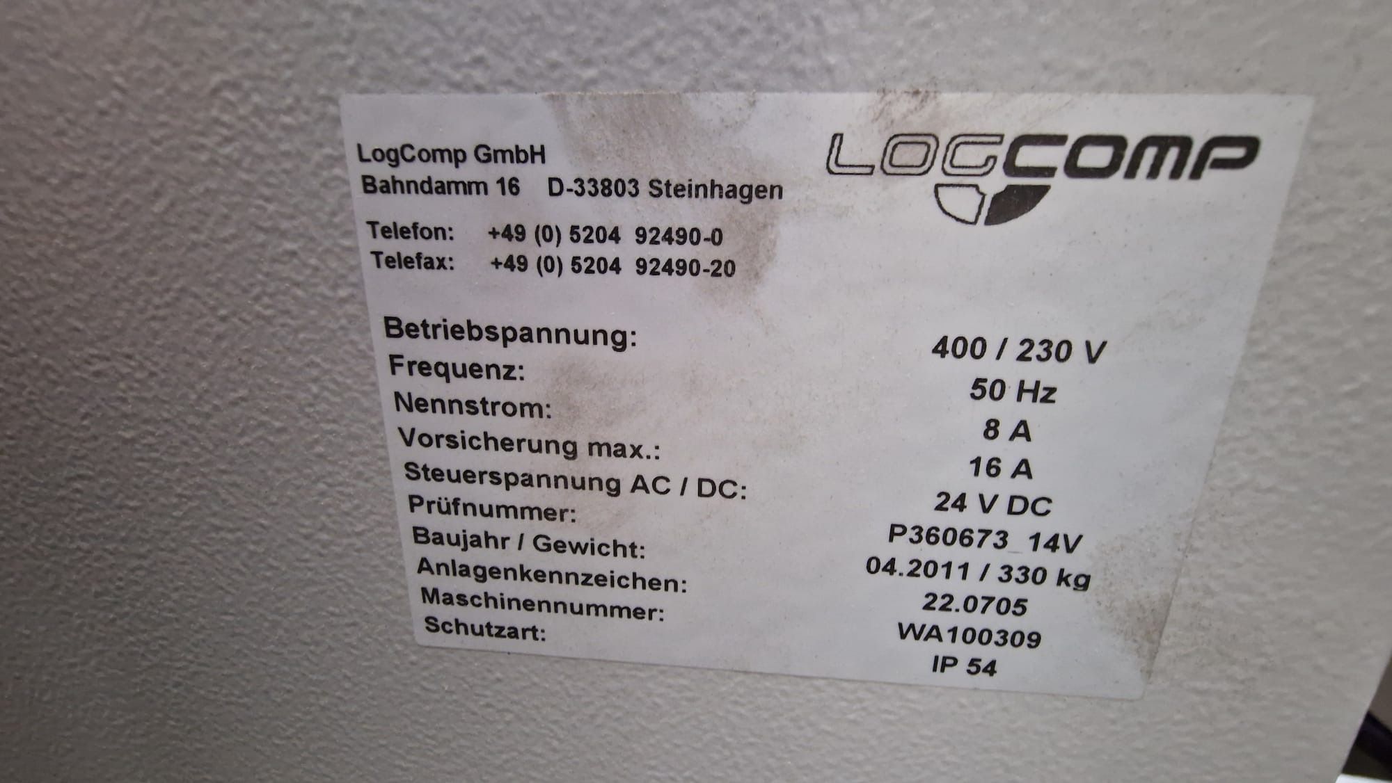 Etykieciarka Calian Logcomp  (1538)