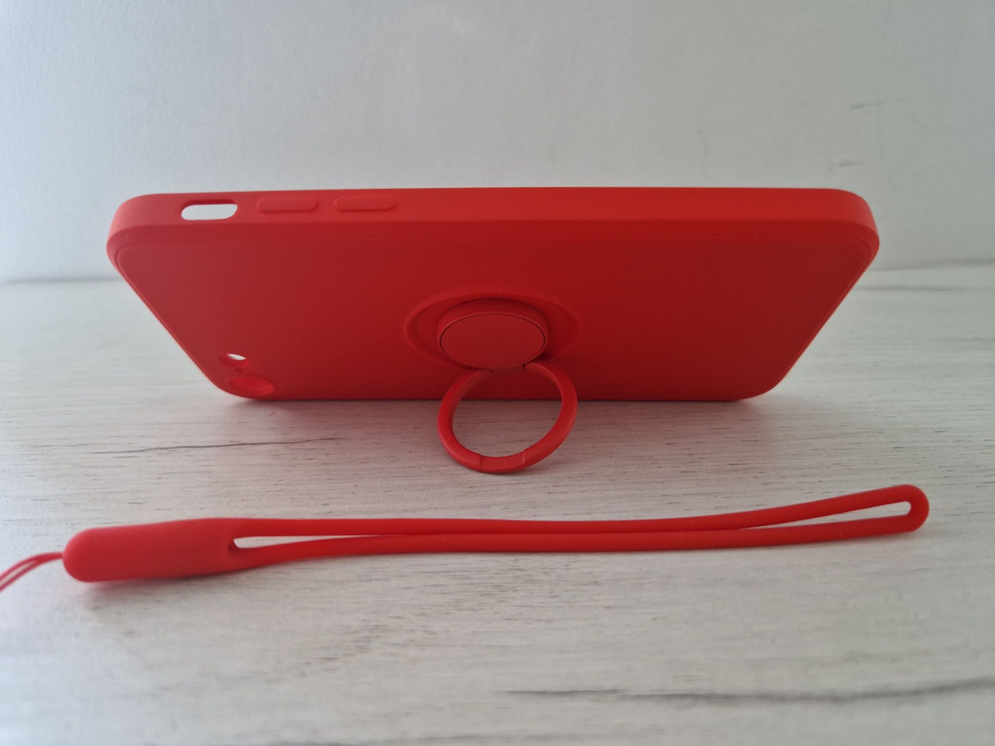 Etui Vennus Silicone Ring do Iphone 7/8/SE 2020/SE 2022 Czerwony