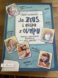 Książka dla dzieci „ Ja, Zeus i ekipa z Olimpu”