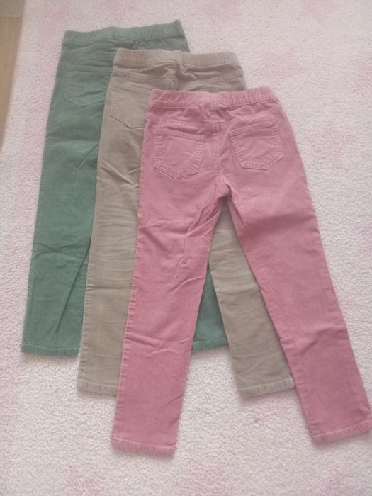 Sztruksy jegginsy 116 H&M