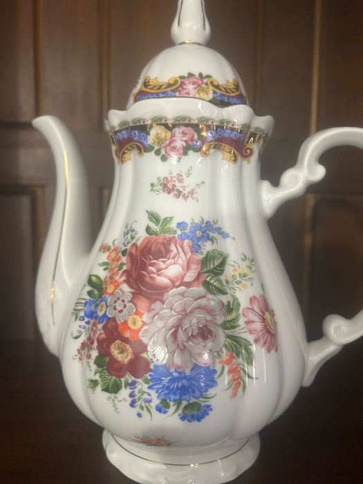 Serviço de chá em porcelana de Limoges