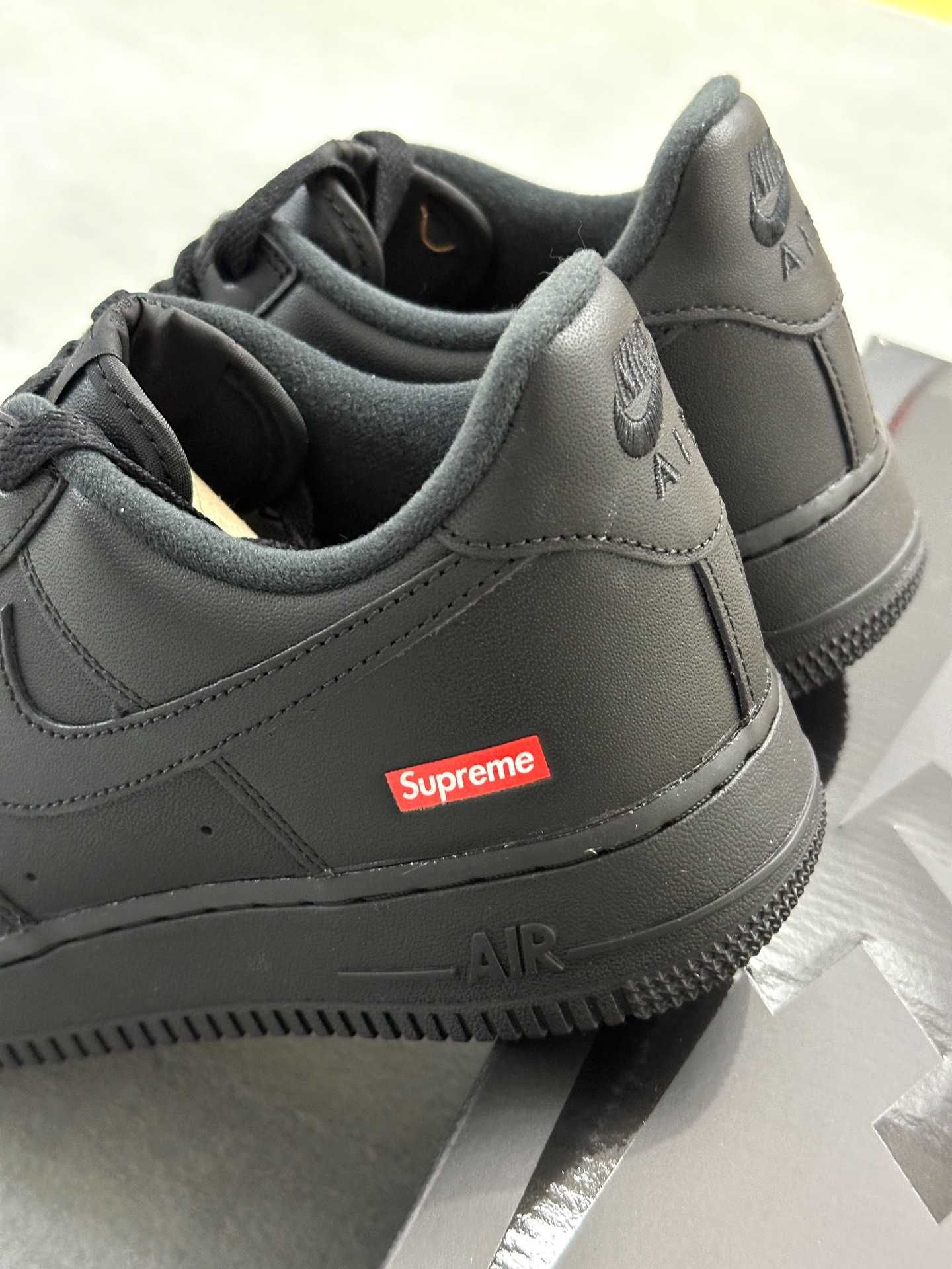 Black\SupremeForce1 *Nike nowy UnisexTrampki.40