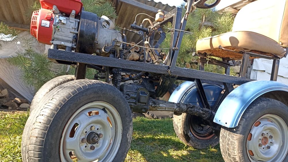 Мінітрактор саморобний