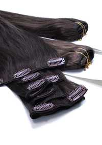 Clip in NATURALNE włosy- 40 cm- przedłużenie w doskonałej cenie!