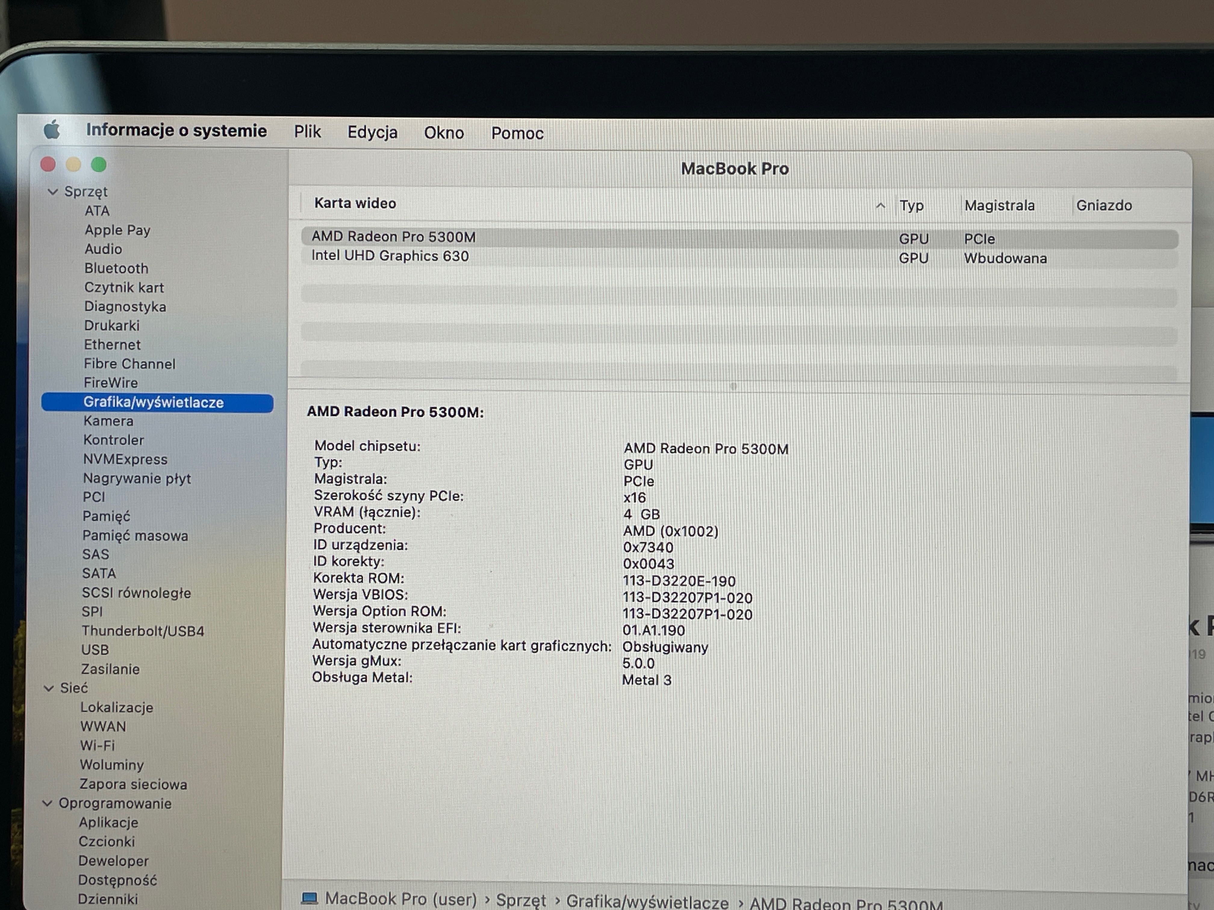 2019 MacBook Pro A2141 16" i9 2.4 GHz 64GB 512GB