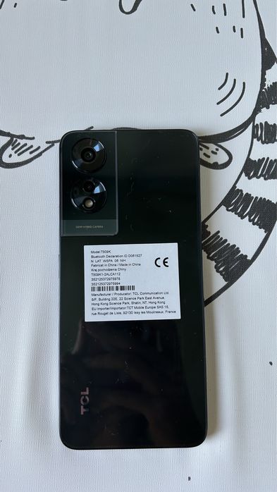 Smartphone TCL 505 szary space grey NOWY