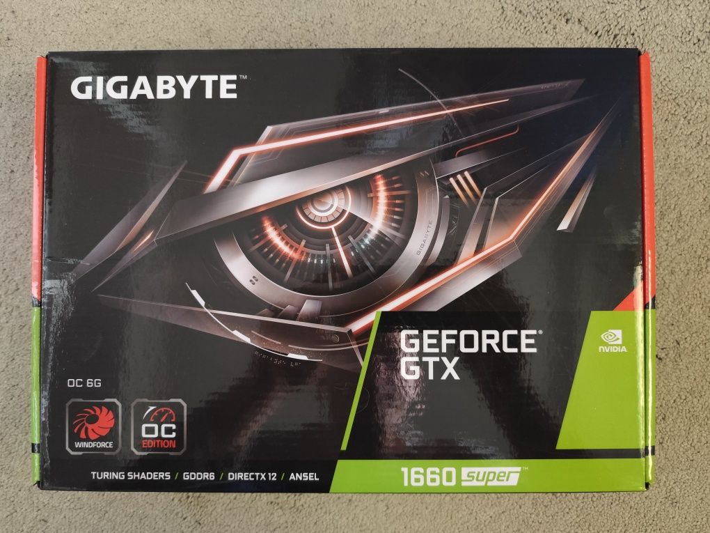 GeForce GTX 1660 Super OC 6GB Gigabyte