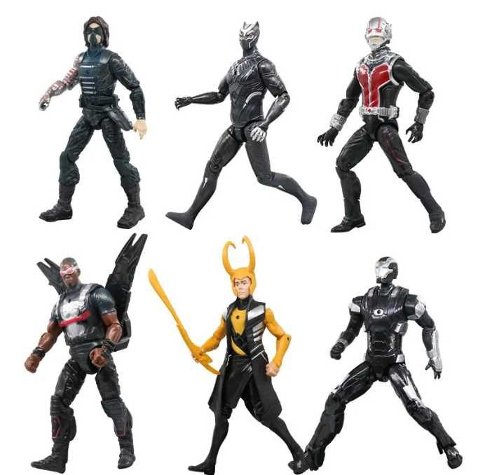 Bonecos de figura de ação dos Vingadores Marvel ENVIO GRÁTIS NOVO