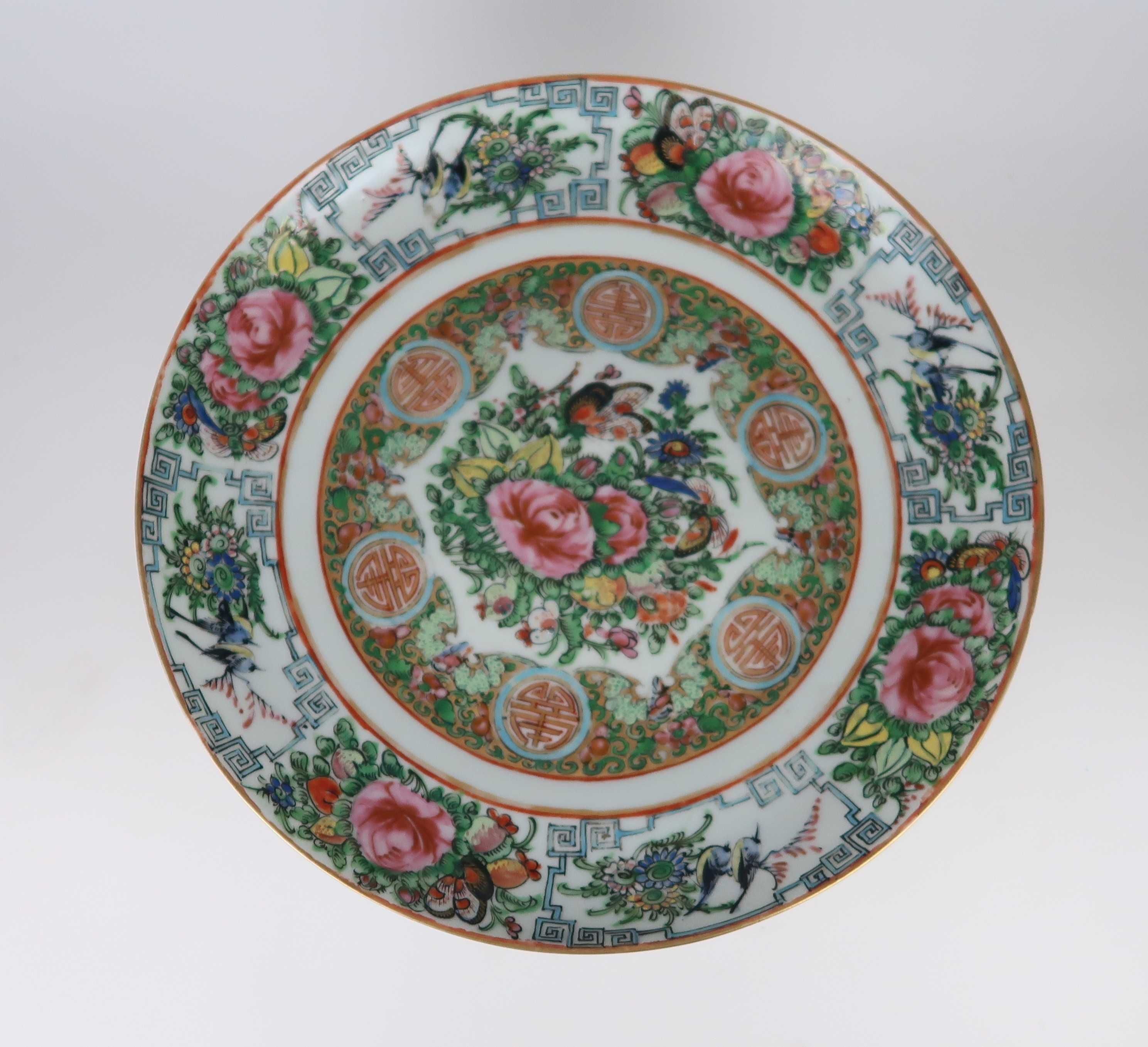 Fruteira em Porcelana da China - Família Rosa - Séc. XIX/XX