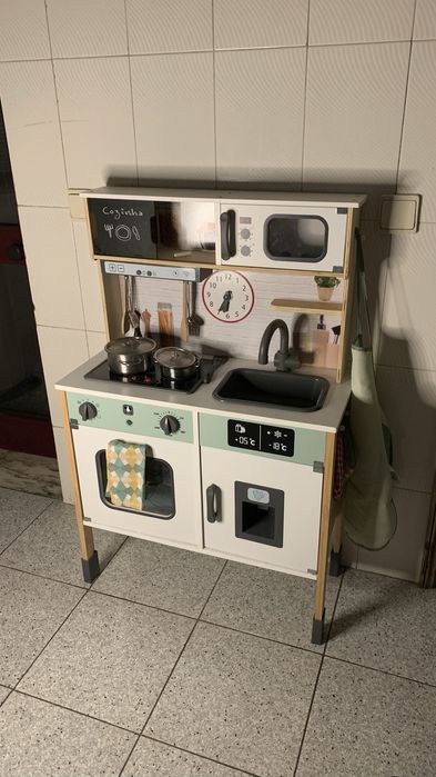Cozinha de Brincar de Madeira