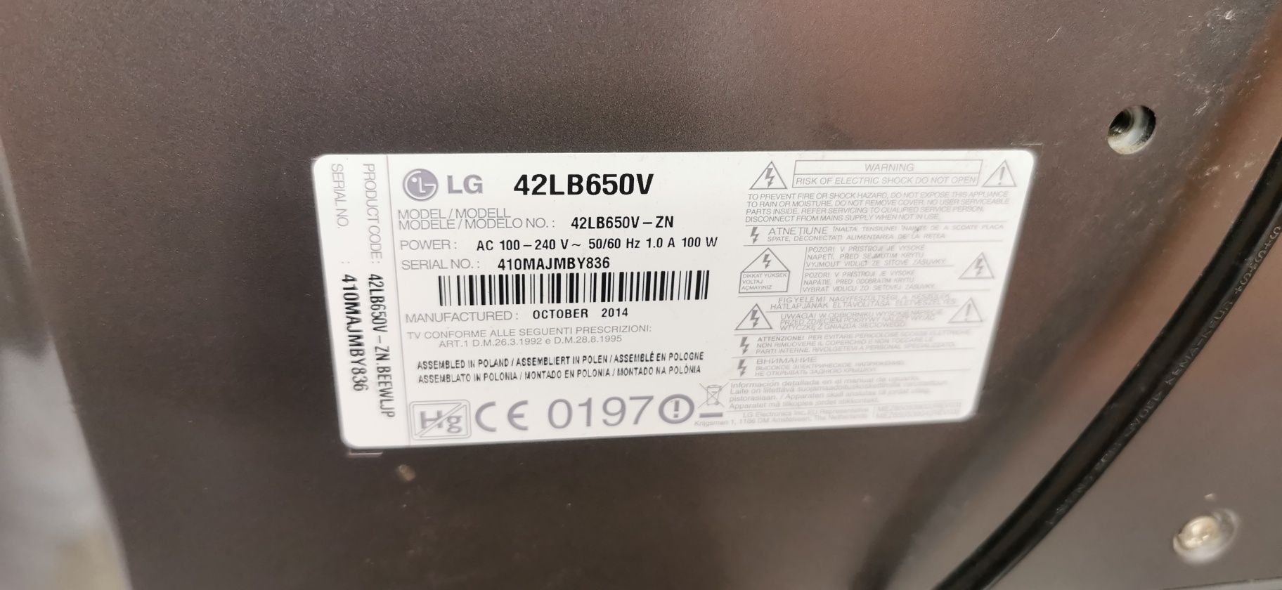 Telewizor LED LG
