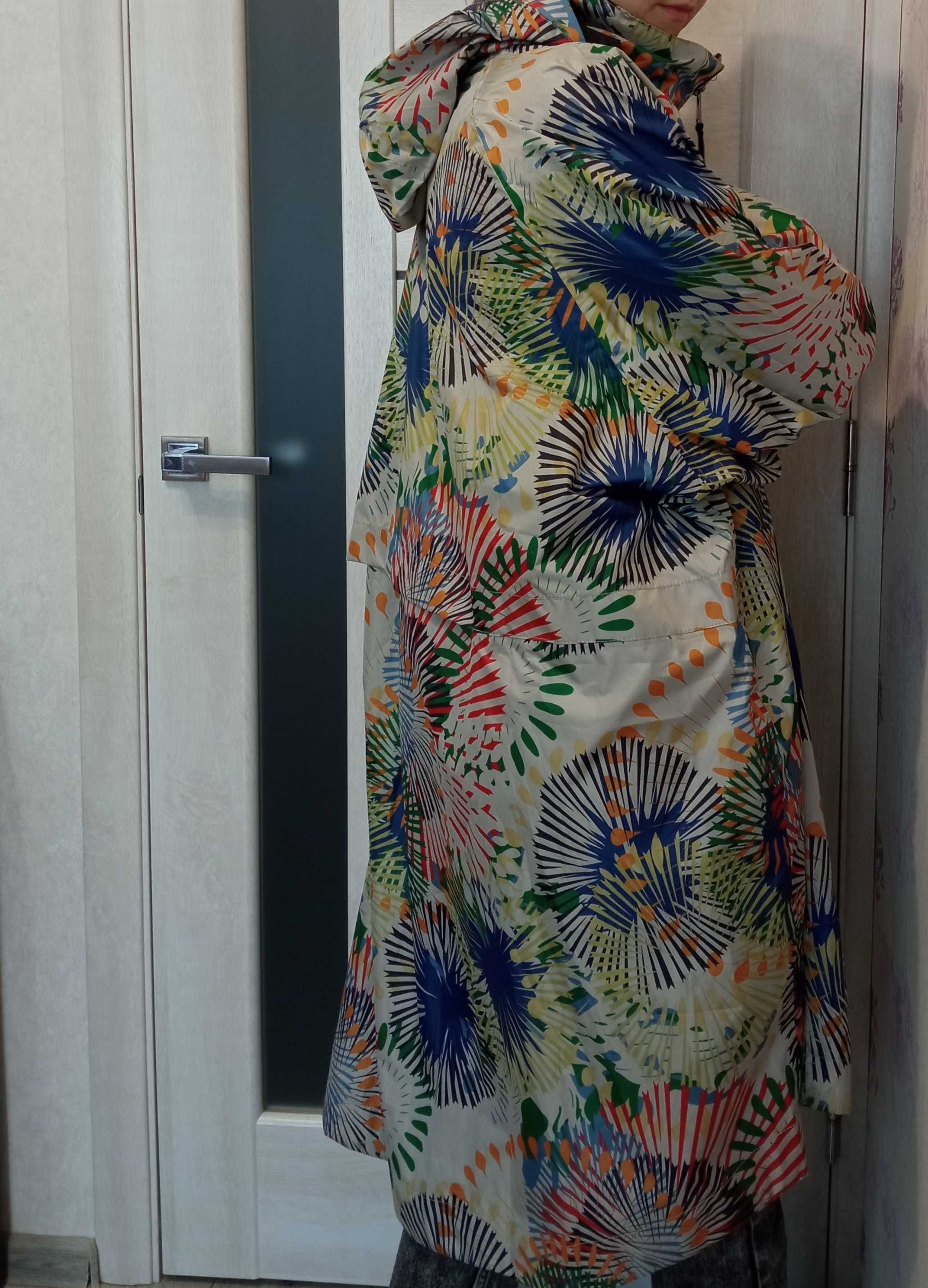 Плащ дощовик Ulla Popken L-XXL,плащ непромокний,тренч літо,плащ весна