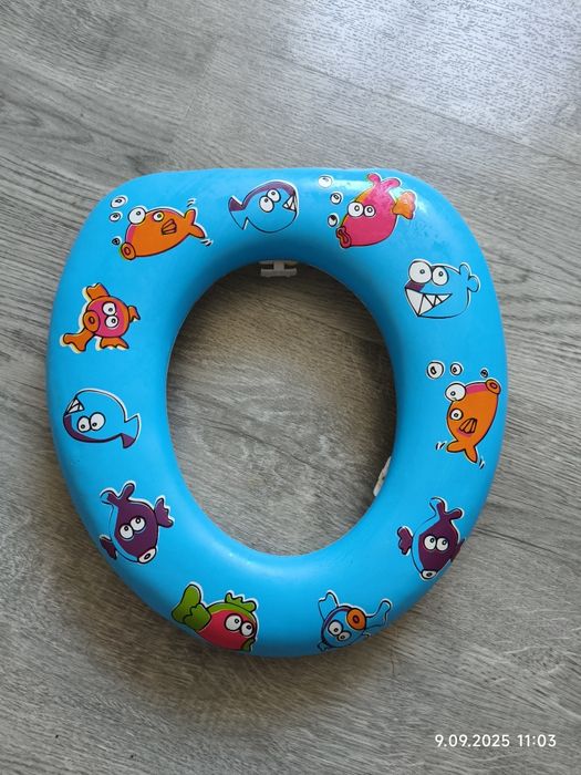 Nakładka do wc niebieska