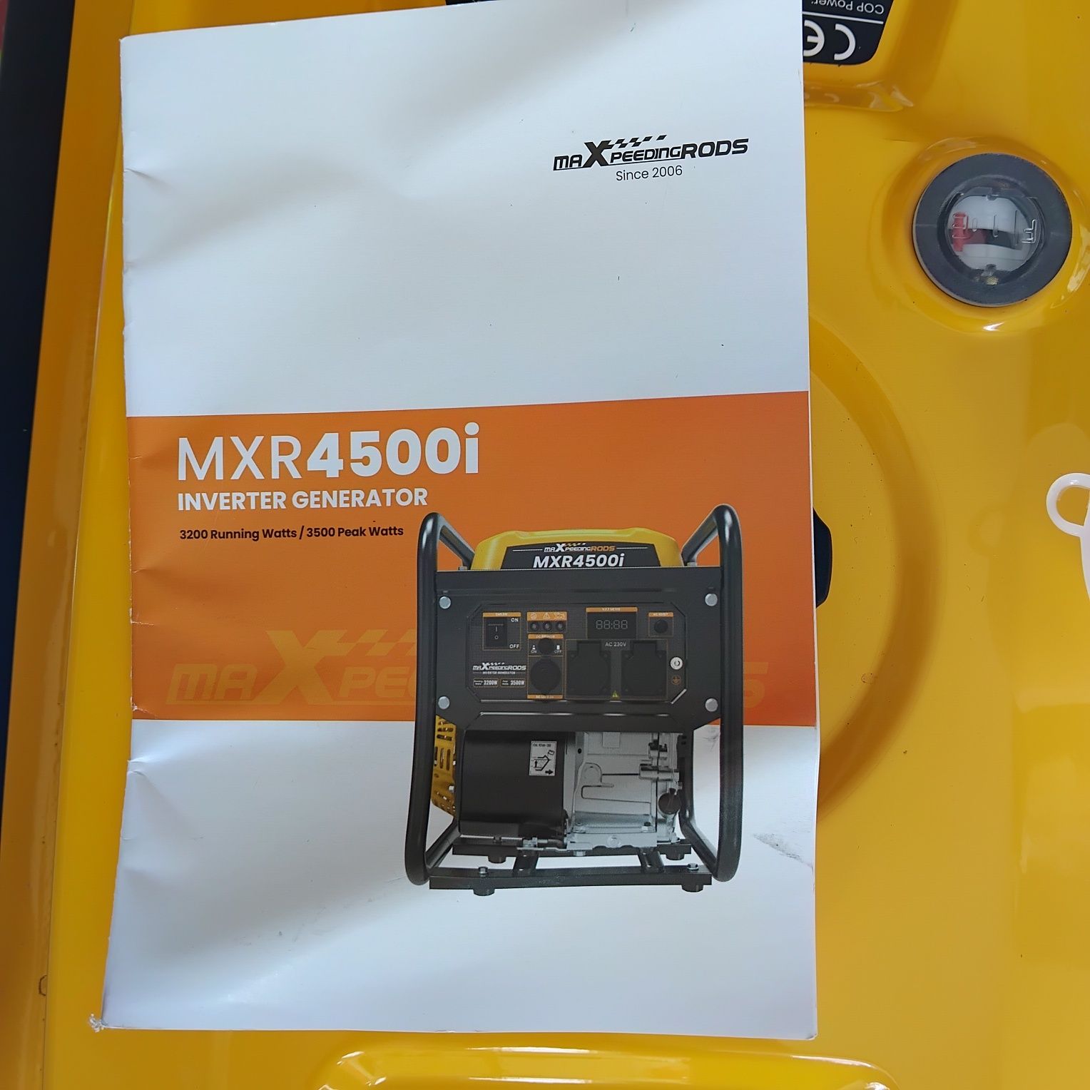 Генератор інверторний Maxpeedingrods MXR4500i 3.5 кВт