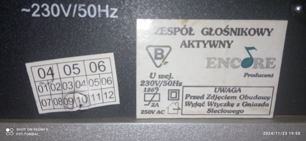 Głośniki Kino domowe 5.1 Encore XP-548